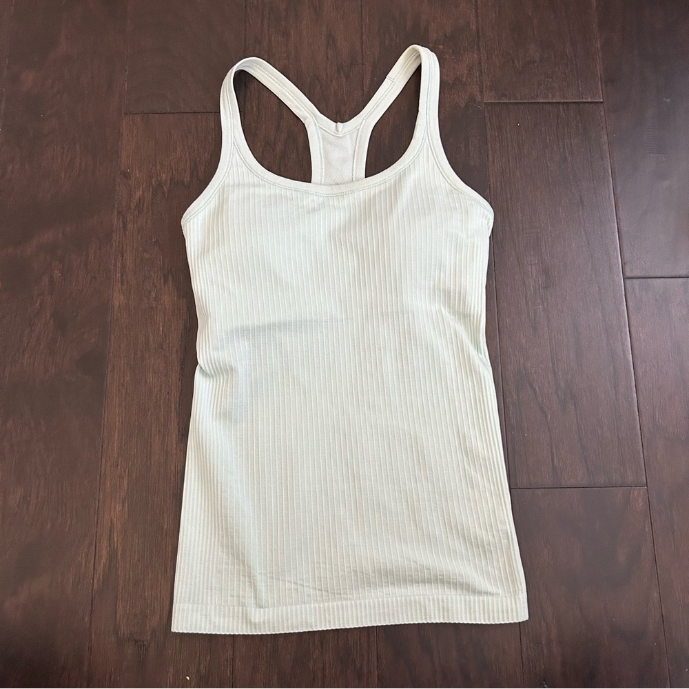 Lululemon Athletica Mint Green Ebb to Street Tank Top